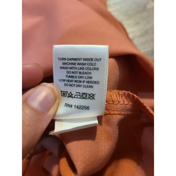 Figs xxs women's peach colored scrub top - Picture 5 of 7